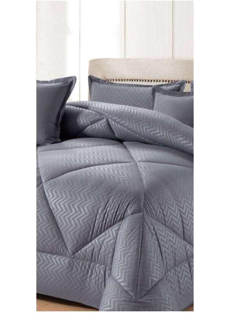 LoveHome Plain double bed sheet hotel camouflage design made of microfiber material, size 230*250 cm  - Image 3