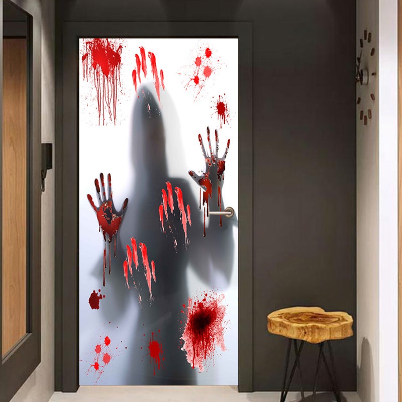 Removable Wall Stickers: PVC Material, Easy to Apply, Durable Wall Decal - Widely Applicable Wall Decal Sticker for Halloween Parties, Home Decor & Damaged Wall Coverage - Image 5