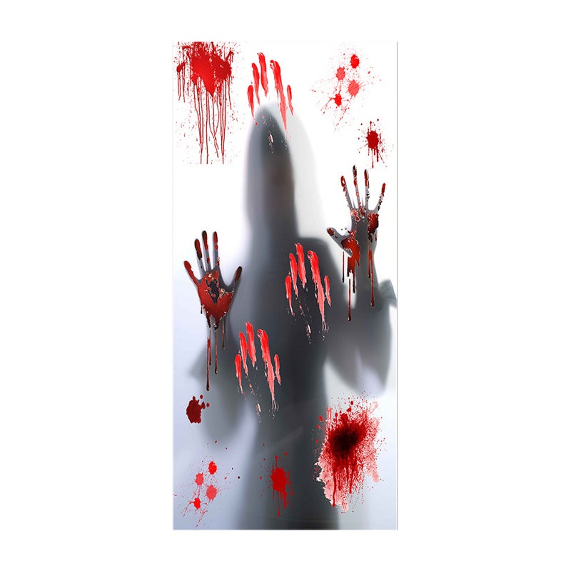 Removable Wall Stickers: PVC Material, Easy to Apply, Durable Wall Decal - Widely Applicable Wall Decal Sticker for Halloween Parties, Home Decor & Damaged Wall Coverage - Image 1