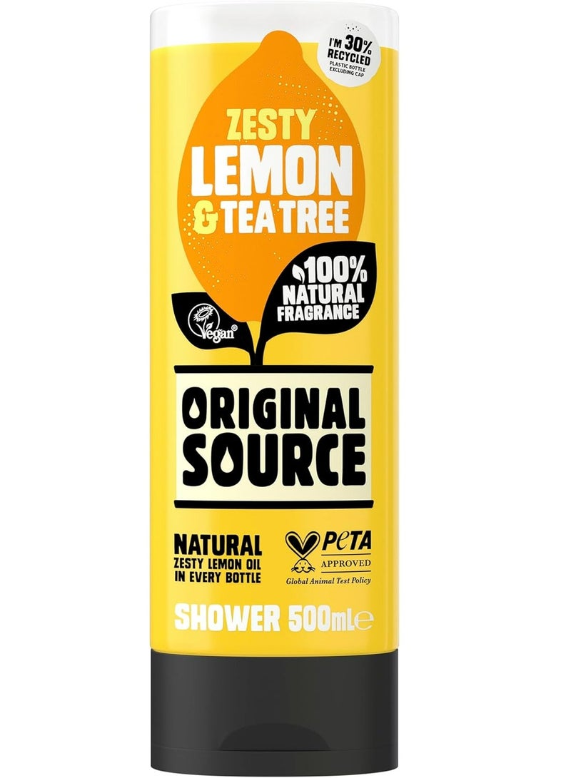 جل استحمام برائحة الليمون وشجرة الشاي 500 مل