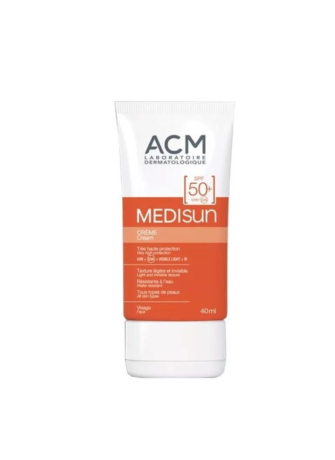 ACM Medisun SPF50+ Invisible Sunscreen Cream 40 mL