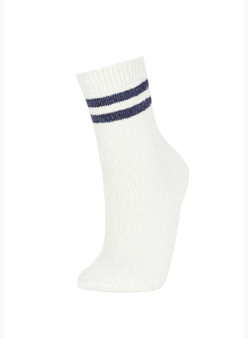 DeFacto 2 Pack Woman High Cut Socks