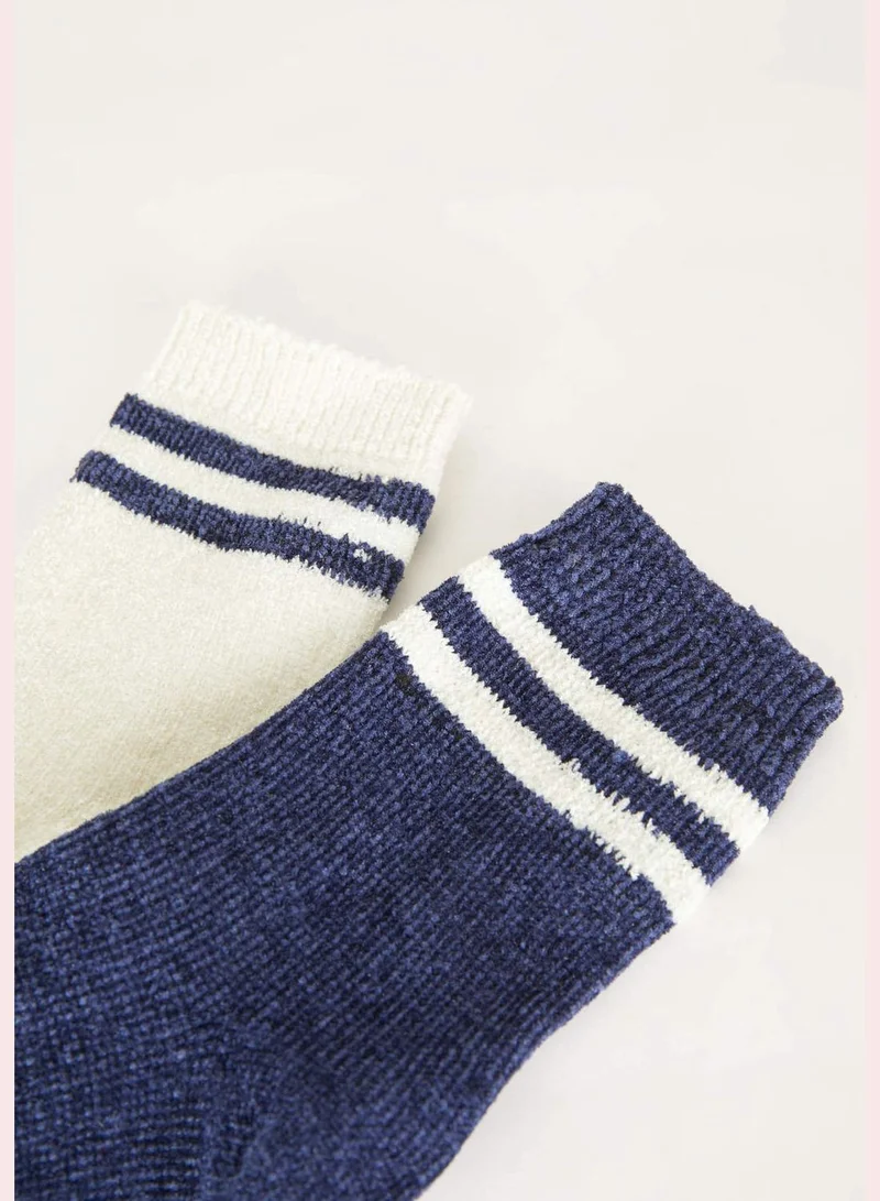 DeFacto 2 Pack Woman High Cut Socks