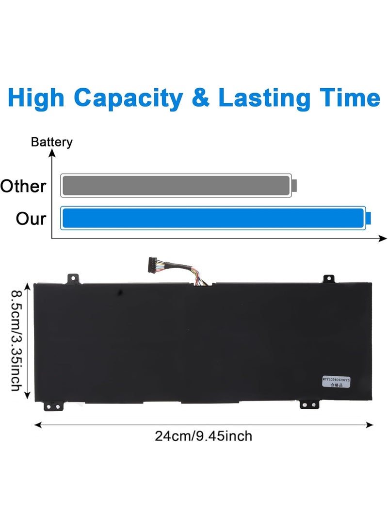 Terabyte L18C4PF3 L18M4PF3 Laptop Battery Compatible for Lenovo IdeaPad C340-14API IdeaPad C340-14IWL IdeaPad C340-14IML IdeaPad S540-14API IdeaPad Touch L18M4. PF4 L18C4PF4 - Image 4