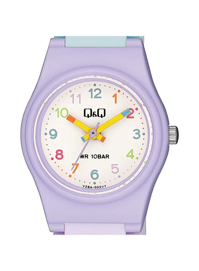 Q&Q Rubber Analog Wrist Watch V28A-002VY - Image 2
