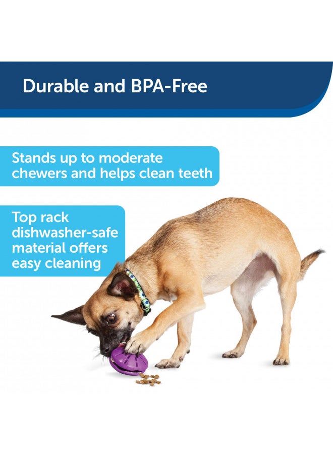 PetSafe - PetSafe Busy Buddy Twist 'n Treat Dispensing Dog Toy - Medium,Purple,Large Breeds - Image 1