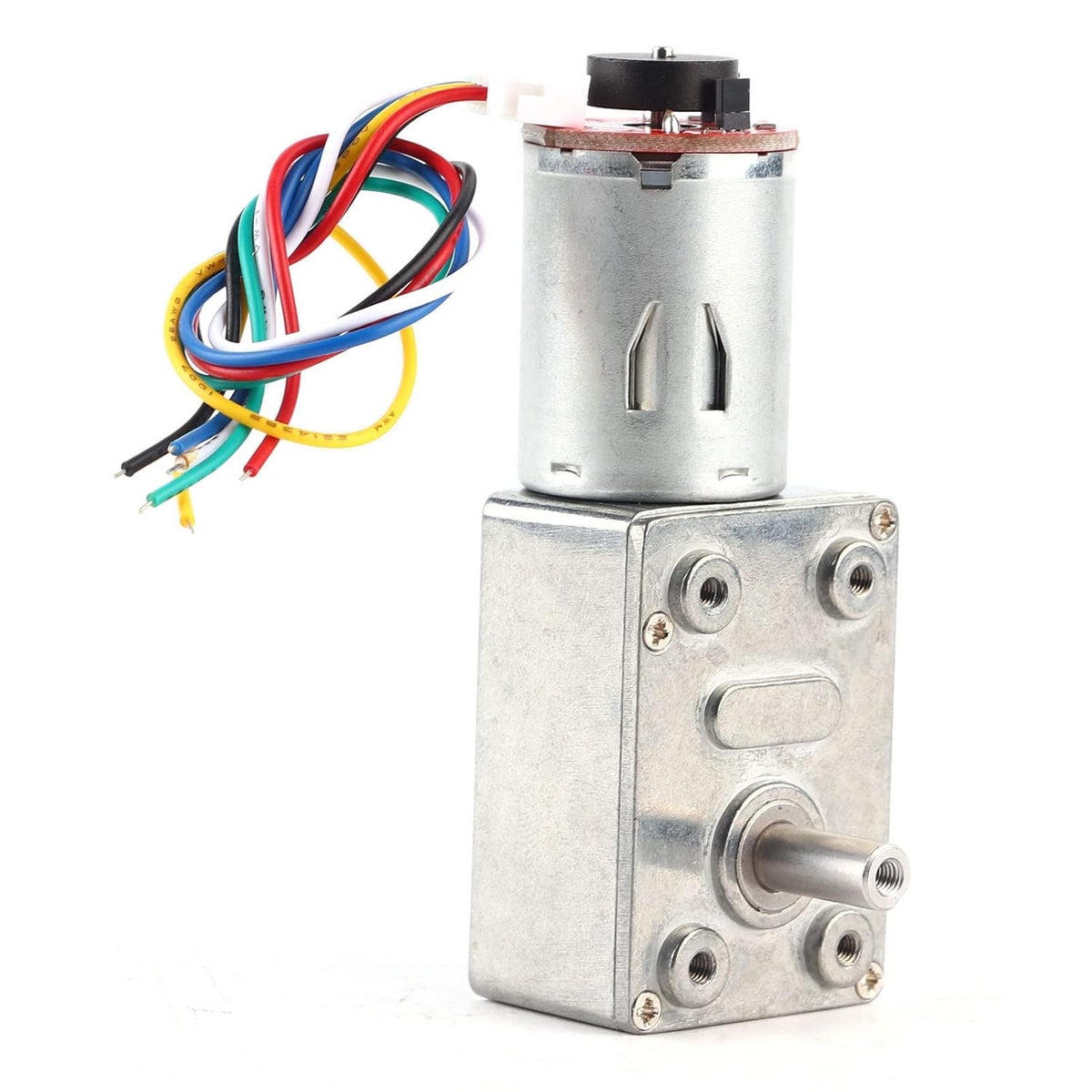 Generic EVGATSAUTO 12V DC Geared Motor with Encoder 30RPM Low Noise ...