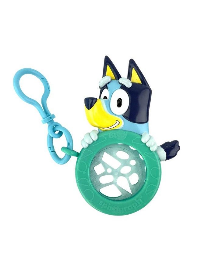 Spirograph - Cyclex Clip Bluey The Easy Way To Make Countless Amazing Designs Rotating Stencil Wheel Travel Ages 5+ - Image 1