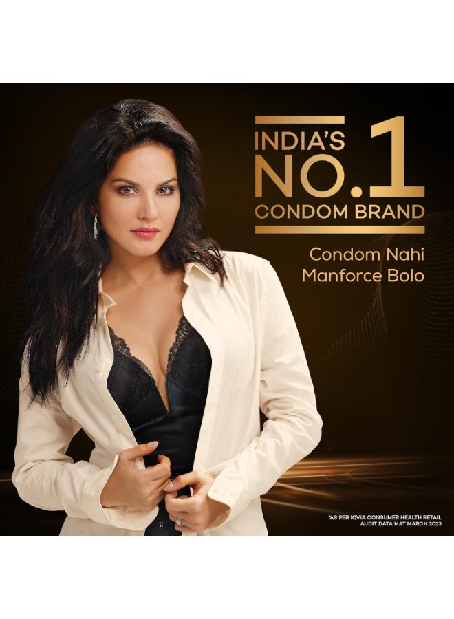 Manforce واقيات ذكرية مانفورس كينج دوتس إكسترا منقطة بدون نكهة، 10N - Image 2