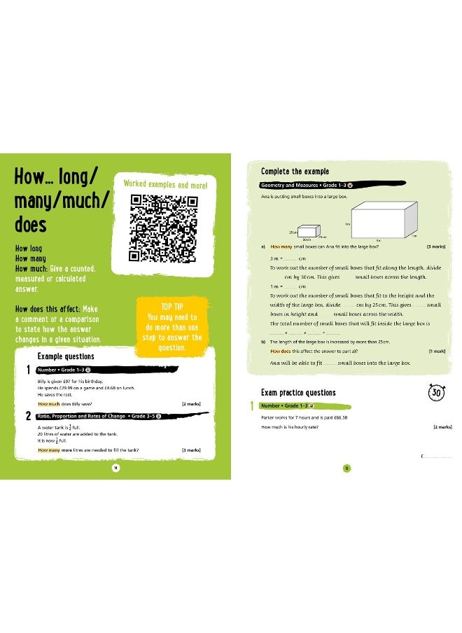 null - AQA GCSE 9-1 Maths Foundation Exam Skills and Practice: Ideal for the 2025 and 2026 exams - Image 1