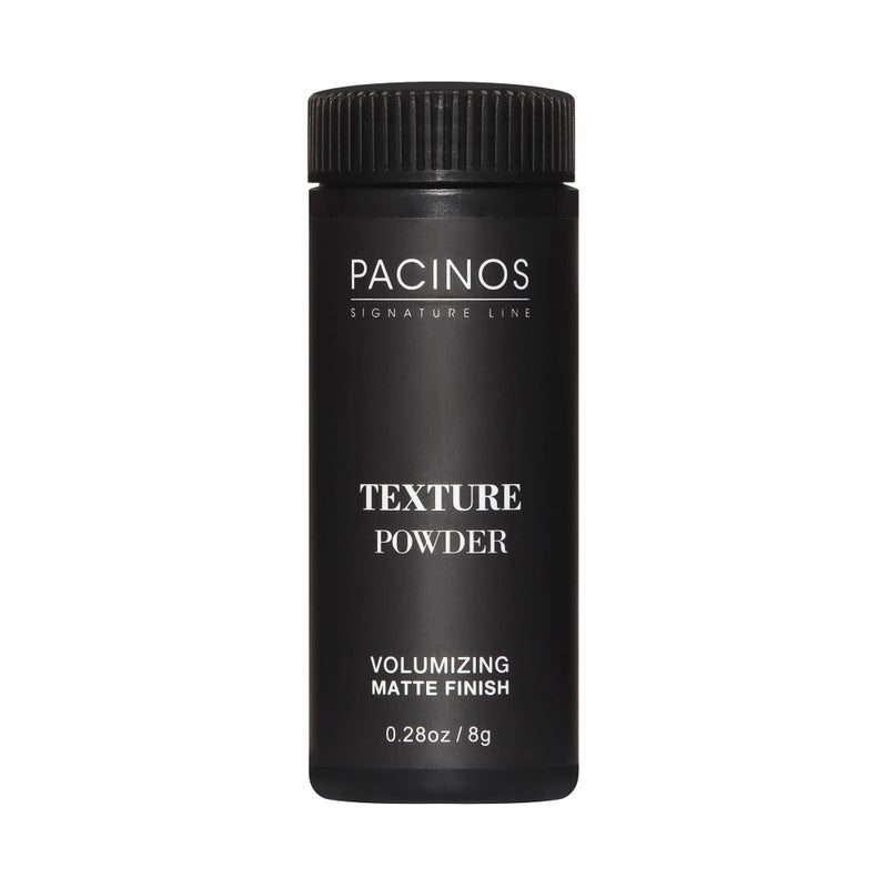 Pacinos Texture Powder - Lightweight Root Lifting Powder with Matte Dry Finish for Texture, Volume & Thickness - Shaker Bottle for Easy Hair Styling, 8g - Image 1