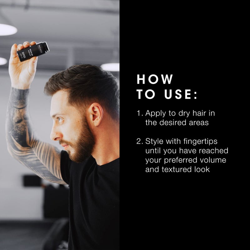 Pacinos Texture Powder - Lightweight Root Lifting Powder with Matte Dry Finish for Texture, Volume & Thickness - Shaker Bottle for Easy Hair Styling, 8g - Image 5