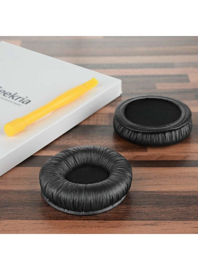 Geekria Replacement Ear Pads for Sennheiser PX200, PX100, PX200-II, PX100-II, PXC300, PXC150, PXC250, PC130, PC131 Headphones Ear Cushions, Repair Parts (Black) - Image 4