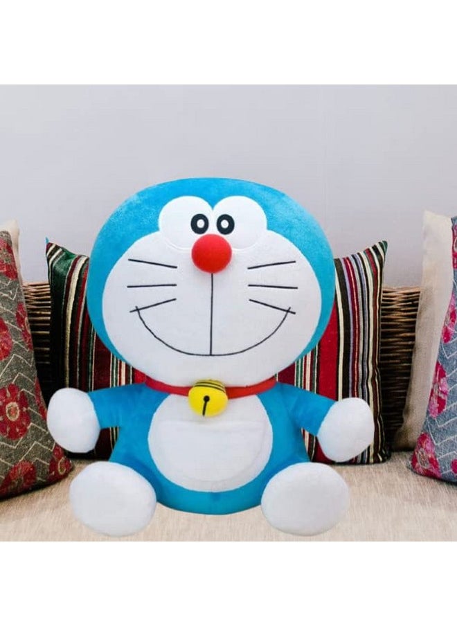 AVSHUB Soft Toys Dorimon Soft Toy For Kids Animal Cute Lovely Cartoon Lovable Huggable Birthday Gift Babies For New Born Girls Boy Home Decor (Size 30 Cm) 3Buy24Dorimonblue30Cm 