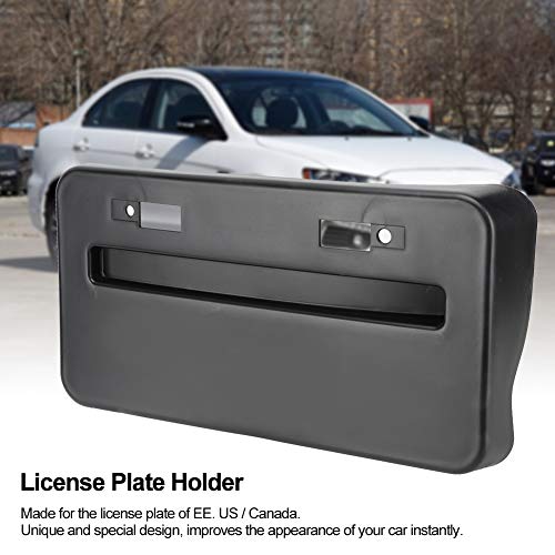 KIMISS License Plate Frame Modified License Plate Rack Bracket Fit for Lancer GTS EVO X 20082018 All Model - Image 3