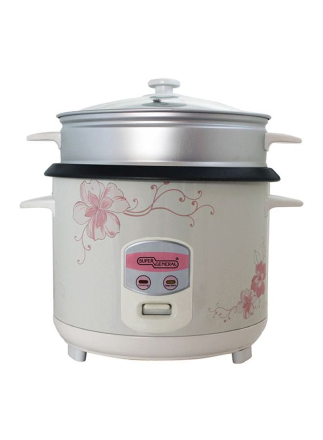 Rice Cooker 2.2 L 500 W SGRC 22W White/Silver/Black