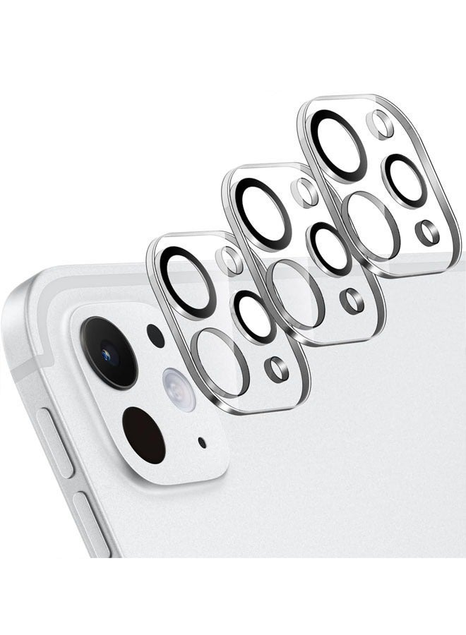 ZVEV 3-Pack Camera Lens Protector for iPad Pro 11-Inch M4 (2024) and iPad Pro 13-Inch M4 (2024), 9H Anti-Scratch HD Clear Tempered Glass, Full Coverage, Easy Installation - Image 1