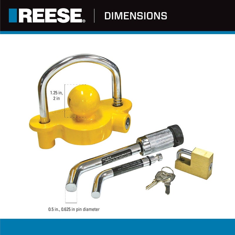 Reese Towpower Universal Tow 'N Store Lock Kit - Image 2