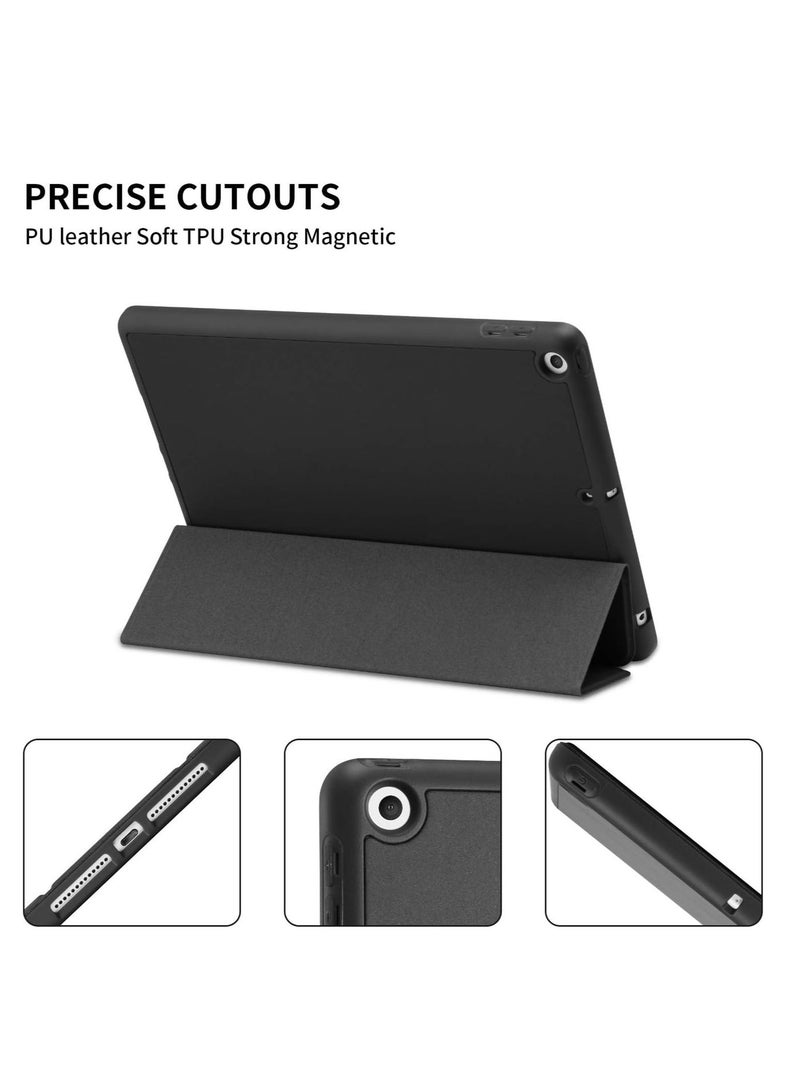 iPad 9th/8th/7th Generation Case (2021/2020/2019) 10.2-Inch Case with Pencil Holder Slim Soft Smart Magnetic Stand Protective Cover Cases - Image 2