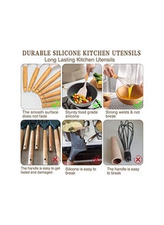 33pcs khaki kitchen gadget cooking tools