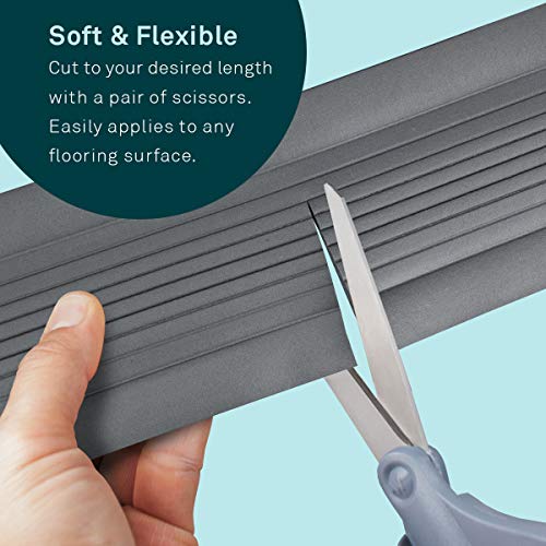 UT Wire 5-Feet Cable Blanket High Capacity Low Profile Cord Cover and Protector, Grey - Image 5