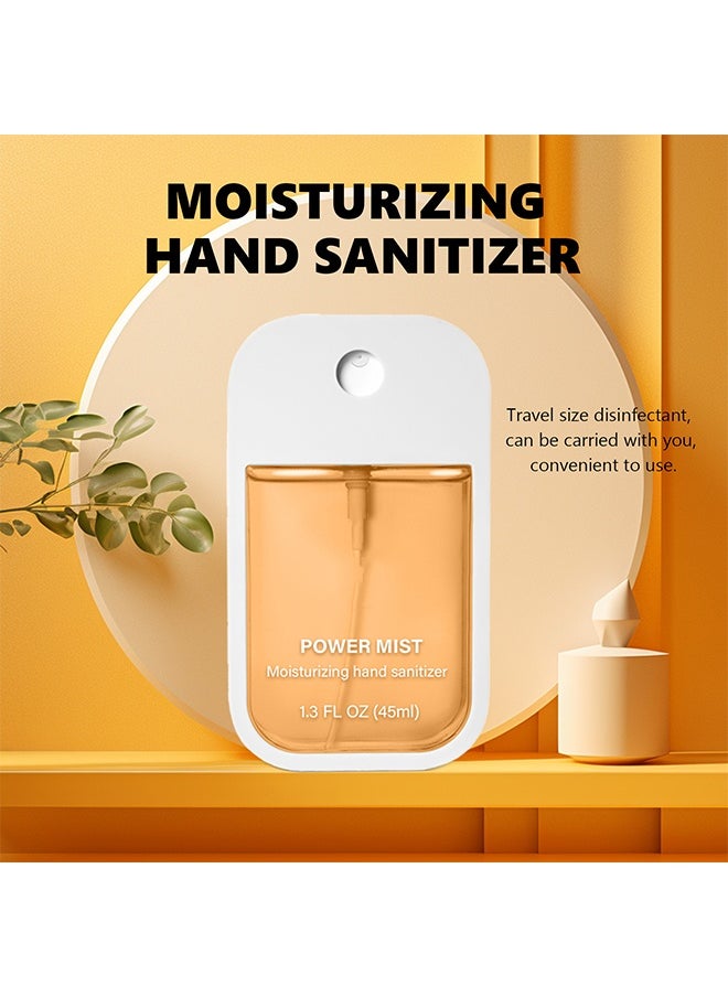 POWER Moisturizing hand sanitizer - Hydrating Hand Sanitizer Spray For Adults And Kids,Spray Hand Sanitizer Travel Size,Hydrating Hand Sanitizer Spray For Adults,Hand Sanitizer 45ml (pumpkin)  - Image 2