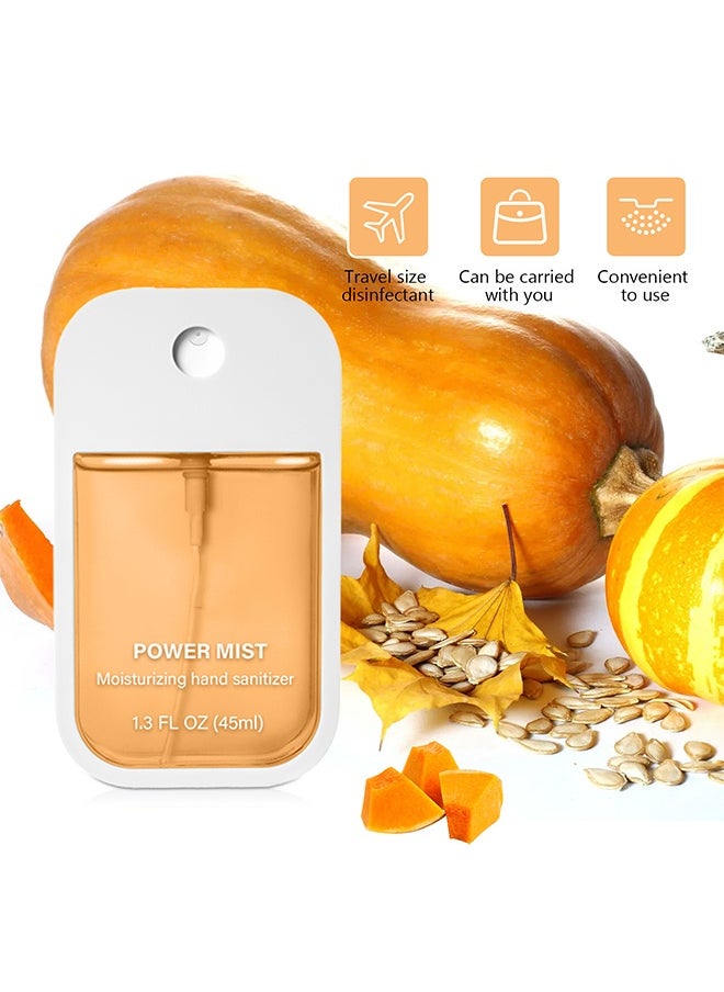 POWER Moisturizing hand sanitizer - Hydrating Hand Sanitizer Spray For Adults And Kids,Spray Hand Sanitizer Travel Size,Hydrating Hand Sanitizer Spray For Adults,Hand Sanitizer 45ml (pumpkin)  - Image 4