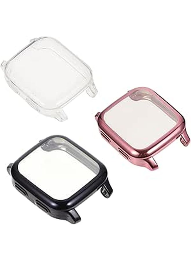 TPU Watch Protective Case 3 Pack For Venu Durable Full Coverage Easy Installation Compatible Smartwatch Clear - Image 1
