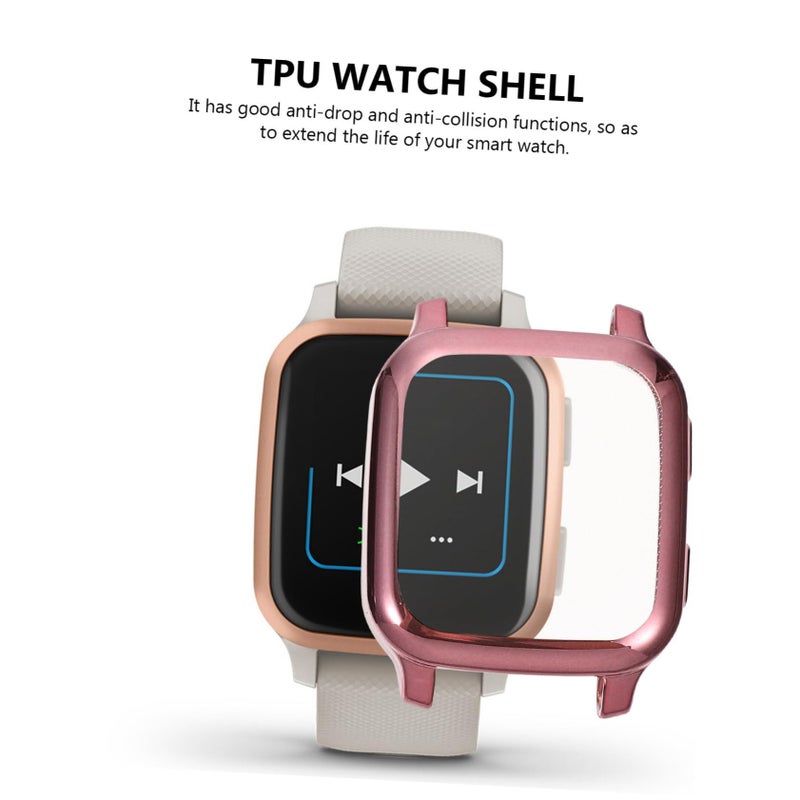 TPU Watch Protective Case 3 Pack For Venu Durable Full Coverage Easy Installation Compatible Smartwatch Clear - Image 4