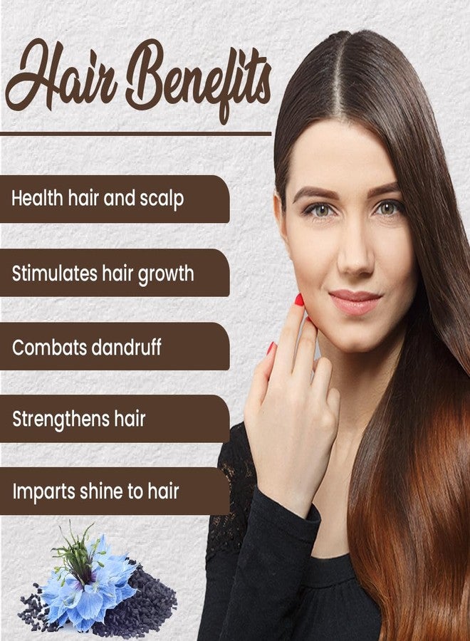 Cipzer Kalonji (Black Seed) Oil - Onion Black Seed Hair Oil | Pure Black Seed Oil for Hair Growth & Skin | 100% Cold Pressed | Pure & Organic -50ml - Image 2