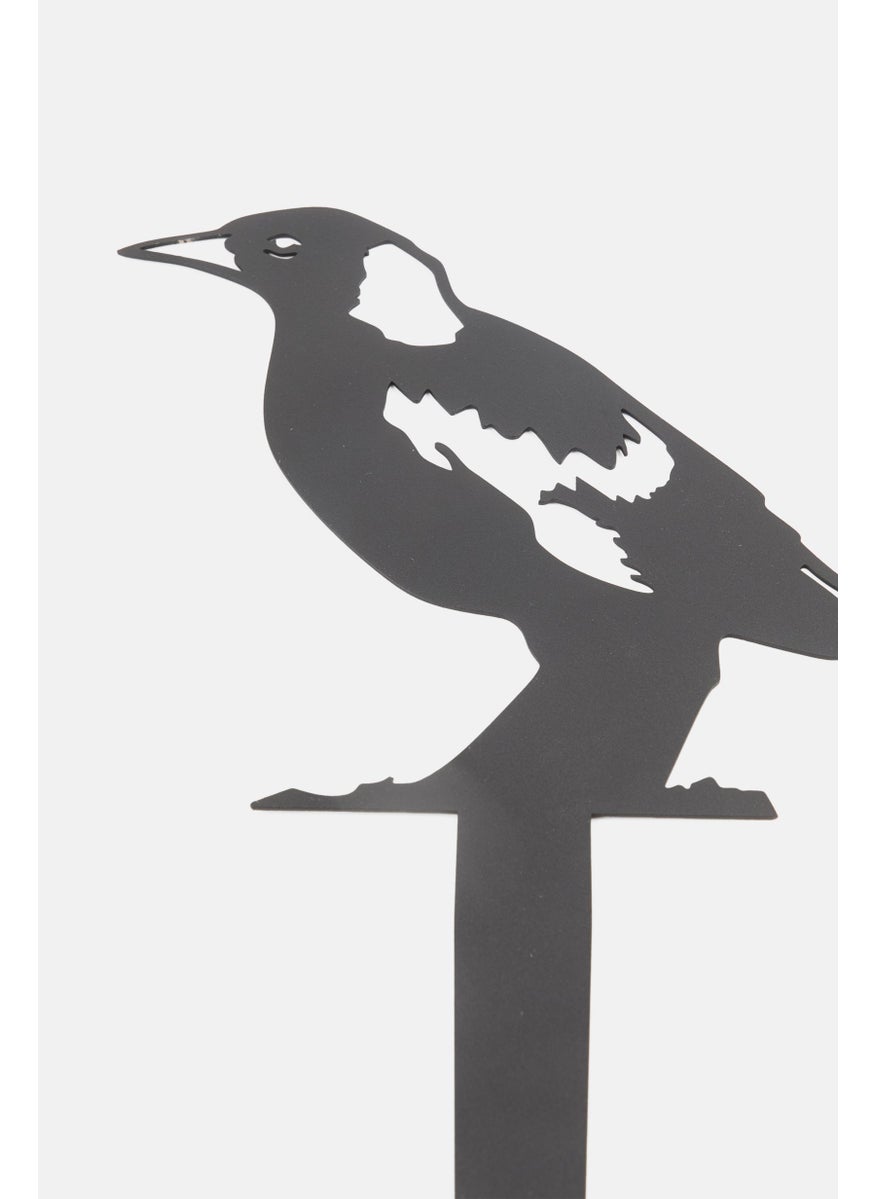 Evila Originals - Metal Garden Decoration Bird 23 H x 21 L cm, Black - Image 1