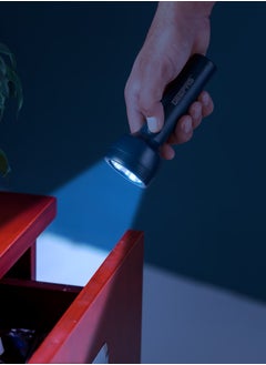 GEEPAS Rechargeable LED Torch with Emergency Lantern | Multi-functional Light for Emergency, Fishing, Hiking, Power Cuts & More-  - Image 3