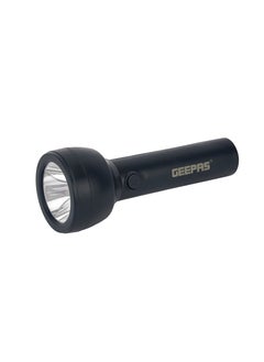 GEEPAS Rechargeable LED Torch with Emergency Lantern | Multi-functional Light for Emergency, Fishing, Hiking, Power Cuts & More-  - Image 1