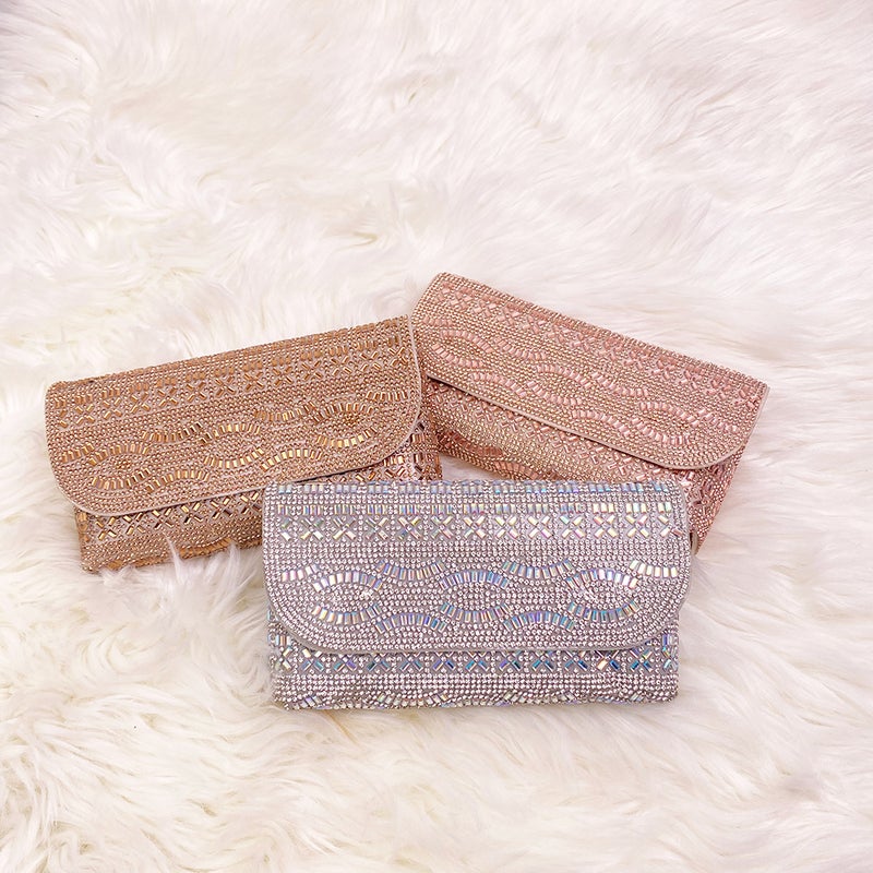 New Celebrity Evening Bag, Handbag, Fashionable Party Shoulder Crossbody Bag, Diamond-Encrusted Evening Bag, Supply - Image 3
