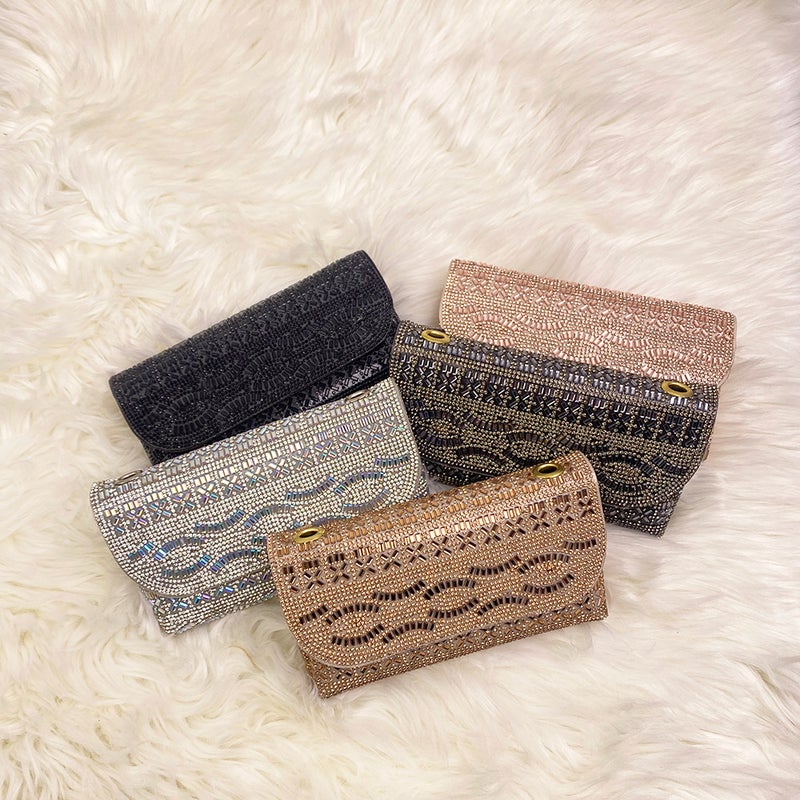 New Celebrity Evening Bag, Handbag, Fashionable Party Shoulder Crossbody Bag, Diamond-Encrusted Evening Bag, Supply - Image 2