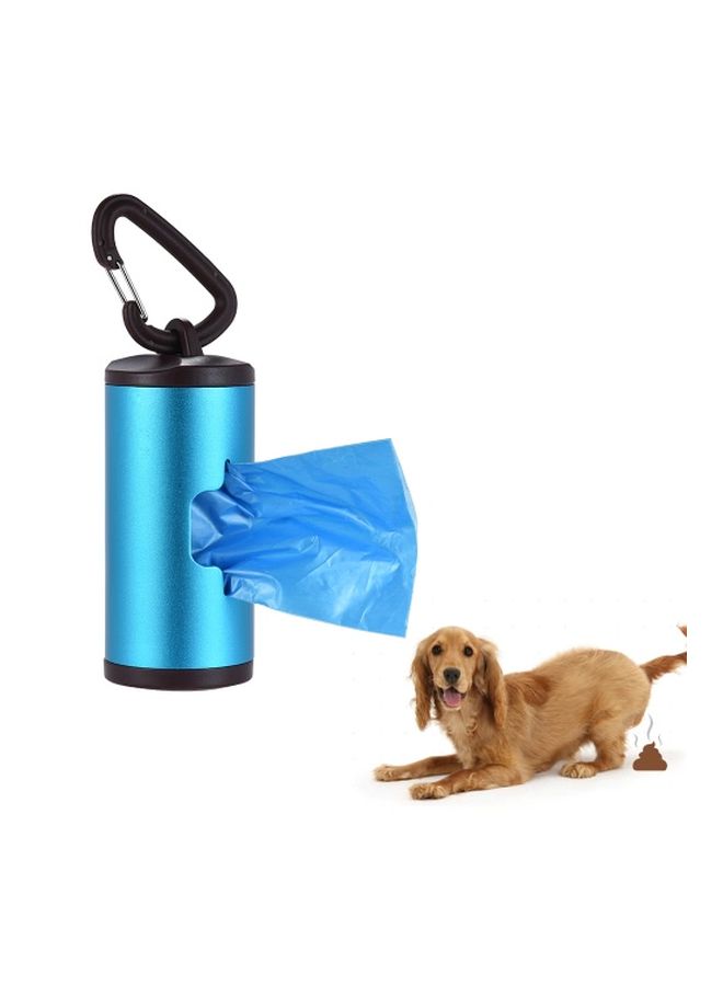 NIBEMINENT 15-Piece Waste Bag With Holder Set Blue/Black - Image 3