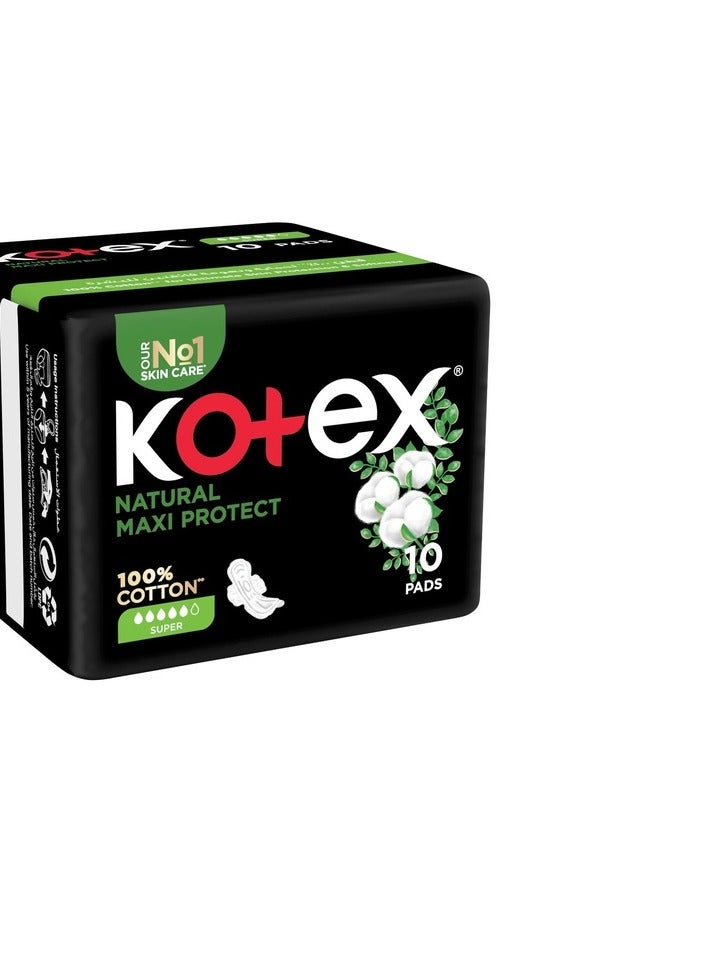 Kotex Natural Maxi Protect 10S ( Kc399 )