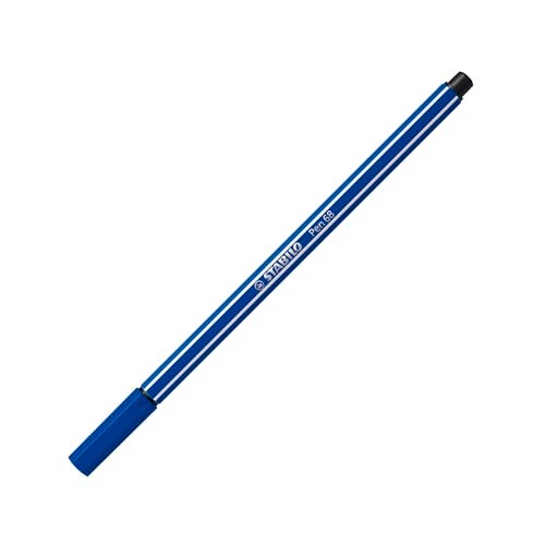 STABILO Premium FiberTip Pen Pen 68 Pack of 6 Assorted Colors Coloring Felt Tip Marker Fine Point 1mm Medium Tip - Image 3