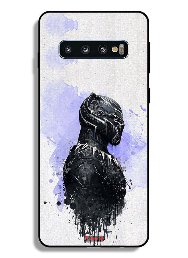 Tolwak - Samsung Galaxy S10 Plus Protective Case Cover Black Panther - Image 1