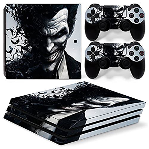 Elton The Joker Theme 3M Skin Sticker Cover for PS4 Pro Console and Controllers - Image 1
