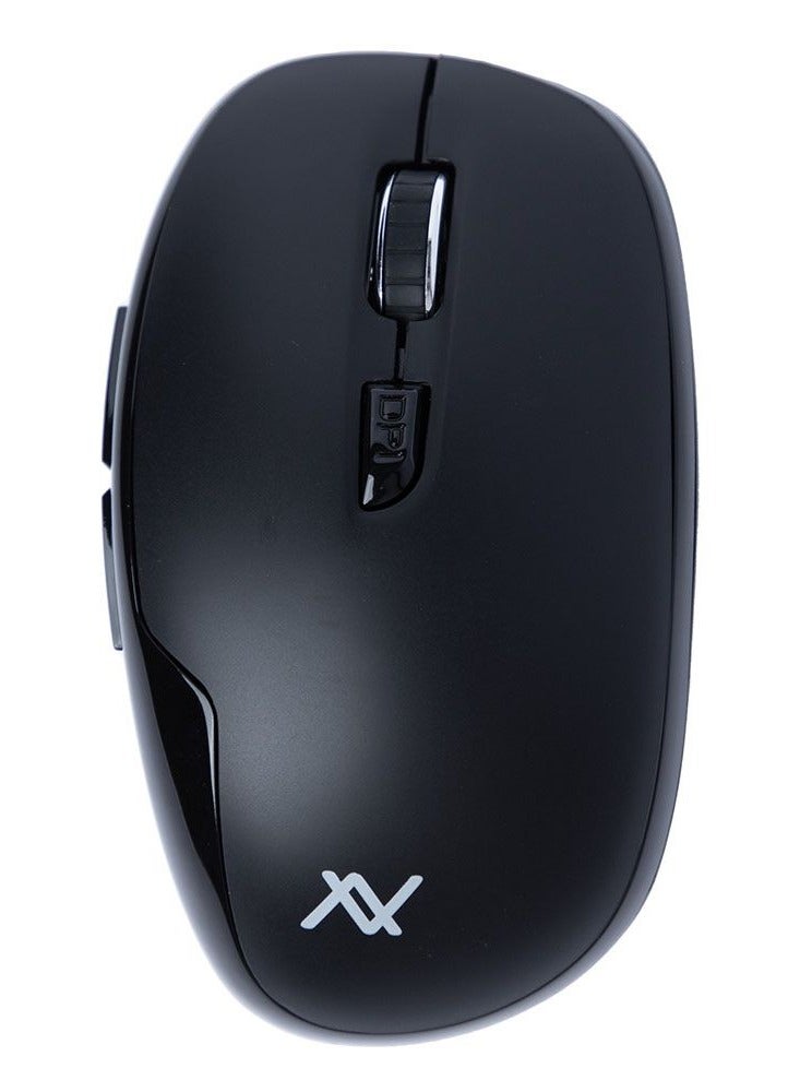 L'AVVENTO (MO34B) 2.4GHz Wireless Mouse - Black - Image 1
