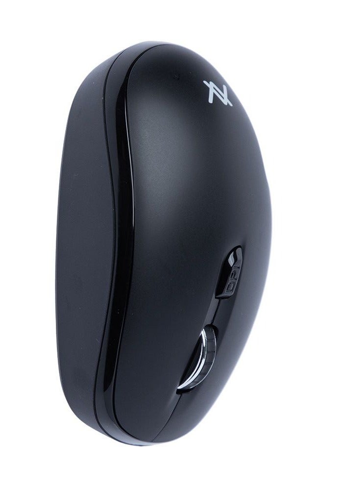 L'AVVENTO (MO34B) 2.4GHz Wireless Mouse - Black - Image 3
