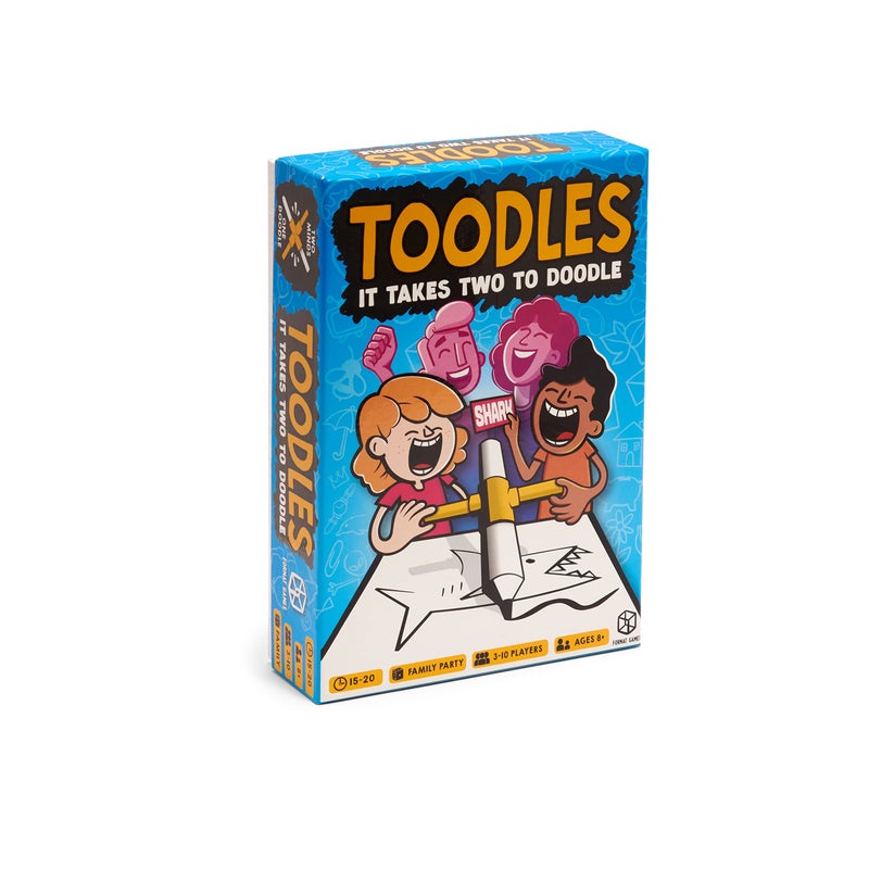 Format Games Toodles Party Game Hilarious Drawing Game for Game Night Cooperative Game Fun Family Game for Kids Adults Ages 8 310 Players 1520 Minute Playtime Made by Format Games - Image 2