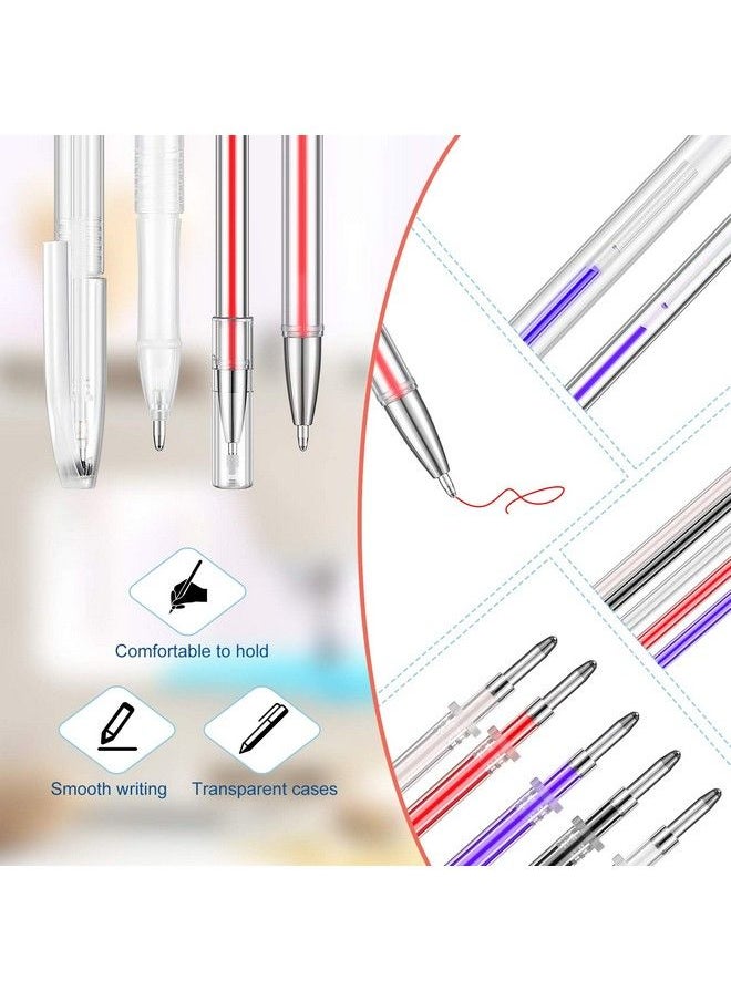 Outus 36 Pieces Heat Erasable Pens Set Includes 10 Pieces Heat Erasable Fabric Marking Pens Heat Erase Pens With 25 Pieces Refills And Pen Storage Bag For Quilting Sewing And Dressmaking  - Image 4