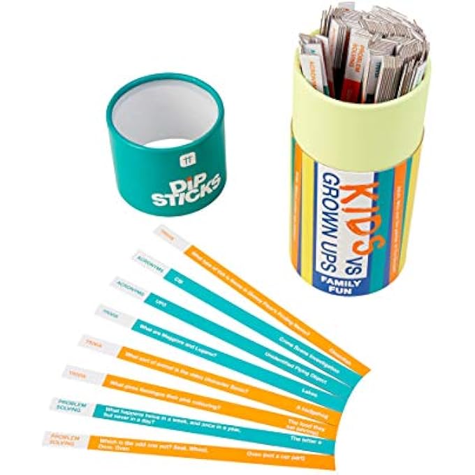 توكينج تيبلز الأطفال مقابل الكبار مقياس المرح الأسرة التوافه لعبة عشاء حفلة أسئلة مسابقة للأطفال الكبار السفر عيد الميلاد - Image 4