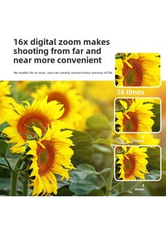 Generic Explosion Portable Ccd HD Digital Camera 2.4 Inch Student Entry-level Multi-color Card Camera-Body Color:32g High Speed Memory Card  - Image 4