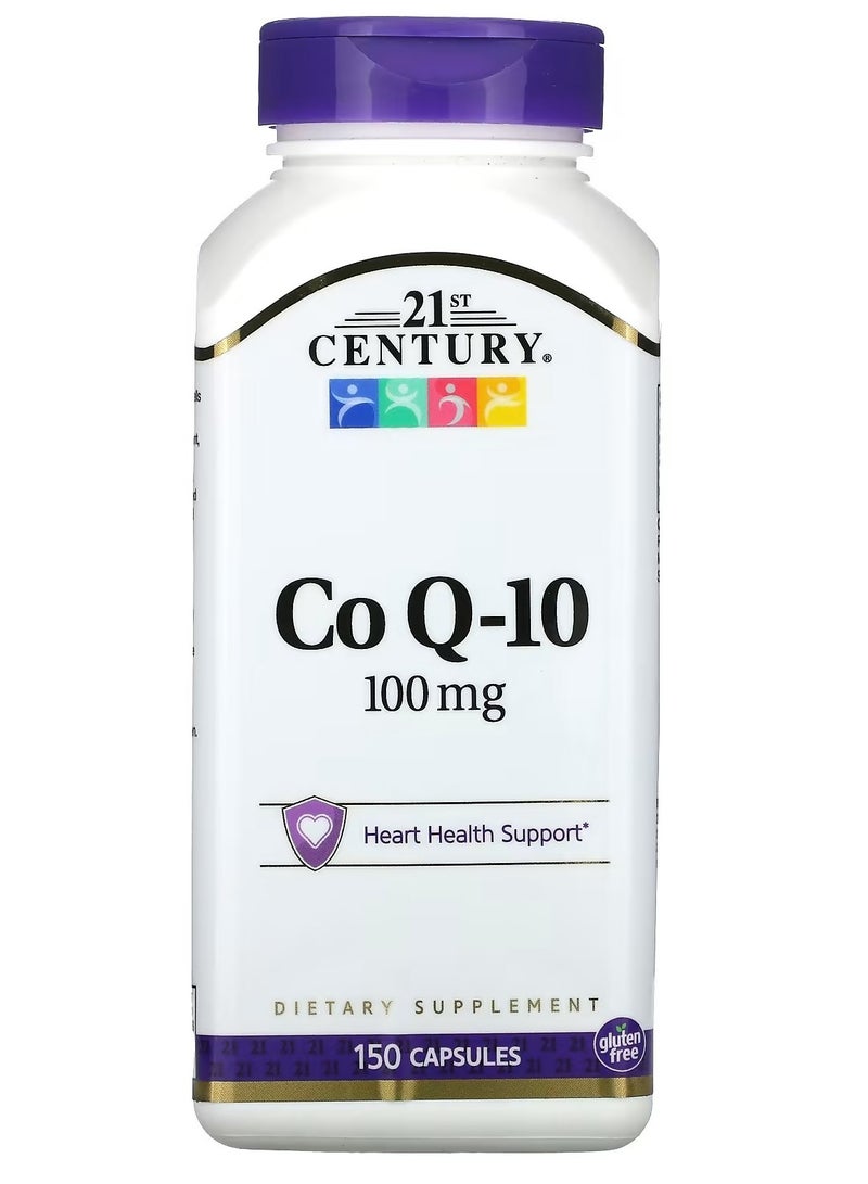 القرن الحادي والعشرين، CoQ10، 100 ملغ، 150 كبسولة