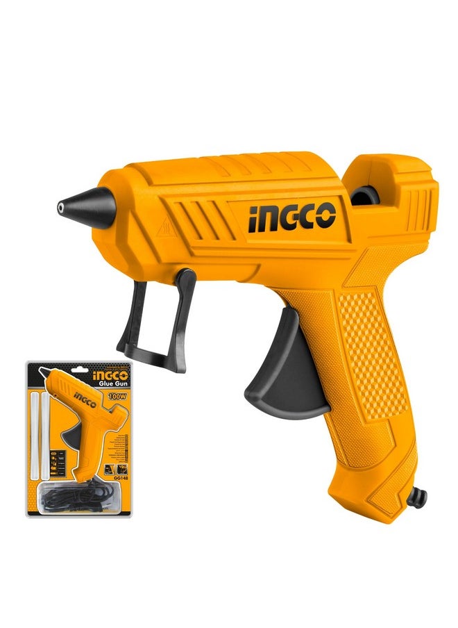 INGCO INGCO Glue Gun, Hot Glue Gun with Glue Sticks, Fast Heating, Small Glue Gun, Anti-Drip for DIY,Craft Projects, Home Repairs  - Image 1