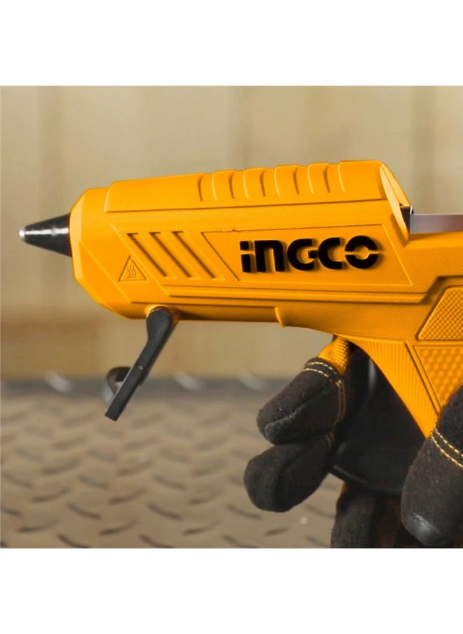 INGCO INGCO Glue Gun, Hot Glue Gun with Glue Sticks, Fast Heating, Small Glue Gun, Anti-Drip for DIY,Craft Projects, Home Repairs  - Image 3