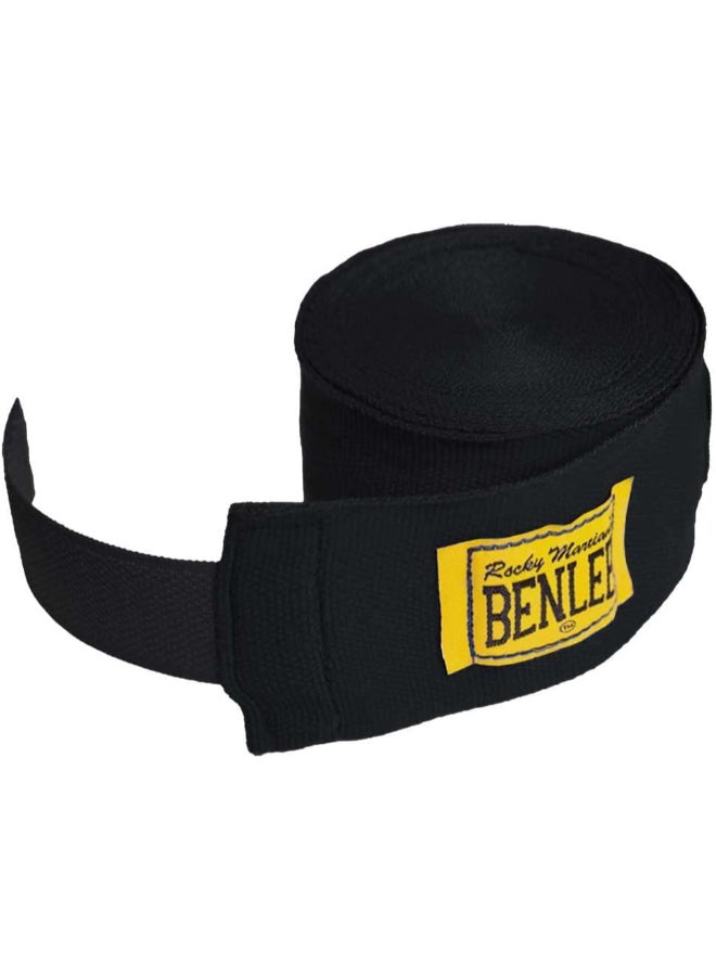 Benlee Handwraps Elastic 300Cm Black 195002/1000 @Fs - Image 3